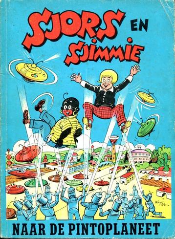 1965 stripboek Sjors&Sjimmie naar de Pintoplaneet 