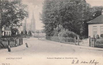 AY701 Amersfoort Kruispunt Bergstraat Utrechtse weg 1905 beschikbaar voor biedingen