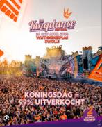 1x Kingsdance (Zwolle) kaartje + pendelbus, Tickets en Kaartjes, Eén persoon