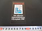 sticker tyrolia offizielle alpin skibindung olympiade 1980, Ophalen, Zo goed als nieuw