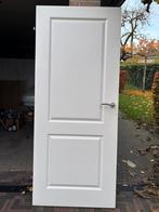 Houten paneeldeur 215x85 opdek, Doe-het-zelf en Verbouw, Deuren en Horren, 80 tot 100 cm, Binnendeur, Ophalen of Verzenden, Zo goed als nieuw