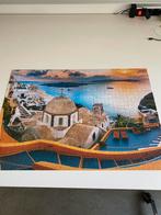 SANTORINI! Mooie legpuzzel van 1.000 stukjes, Hobby en Vrije tijd, Verzenden, 500 t/m 1500 stukjes, Zo goed als nieuw, Legpuzzel