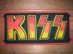 Te koop bord met tekst KISS, Ophalen of Verzenden, Nieuw, Overige typen