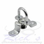 Zeiloog, huifsluiting draaioog rond met veer 27mm, NB, Nieuw, Ophalen of Verzenden, NB