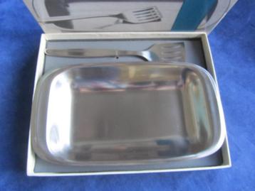 Wmf model stockholm sardienenschaal en sardineschep beschikbaar voor biedingen