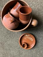 Spaanse potterie, Huis en Inrichting, Keuken | Servies, Ophalen, Zo goed als nieuw, Kom(men), Overige stijlen