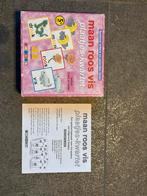 Maan Roos Vis plaatjes-kwartet, Een of twee spelers, Ophalen of Verzenden, Gebruikt, Reisspel