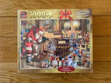 Kerstpuzzel van King, “Santa’s Workshop”                     beschikbaar voor biedingen