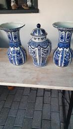 Kaststel delfsblauw van boch 3 delig, Antiek en Kunst, Ophalen
