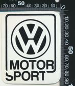 Sticker: Volkswagen Motorsport (1), Verzamelen, Stickers, Auto of Motor, Ophalen of Verzenden