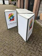 Lichtgewicht aluminium beursstand met displays en tafels, Ophalen