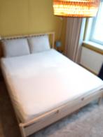 Hoeslaken van Optidee Optimink 160x200/220, Huis en Inrichting, Slaapkamer | Beddengoed, Tweepersoons, Ophalen of Verzenden, Zo goed als nieuw