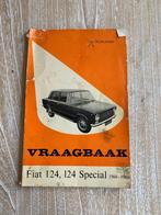 Olyslager vraagbaak Fiat 124, Gelezen, Ophalen of Verzenden, Overige merken, P. Olyslager