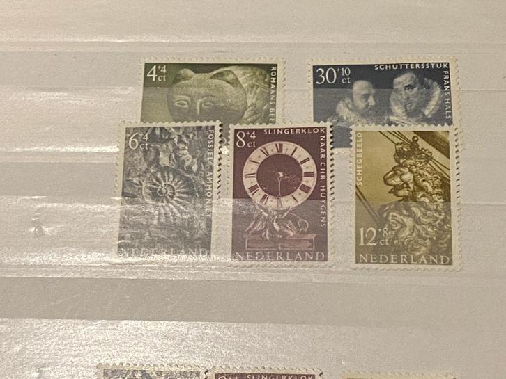 Postzegels Nederland 1962 Zomerzegels NVPH 766-770, Postzegels en Munten, Postzegels | Nederland, Postfris, Na 1940, Verzenden