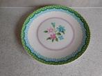 Bord 21 cm. Bloemen Lofjuuw, Ophalen of Verzenden, Zo goed als nieuw, Bord(en), Overige stijlen
