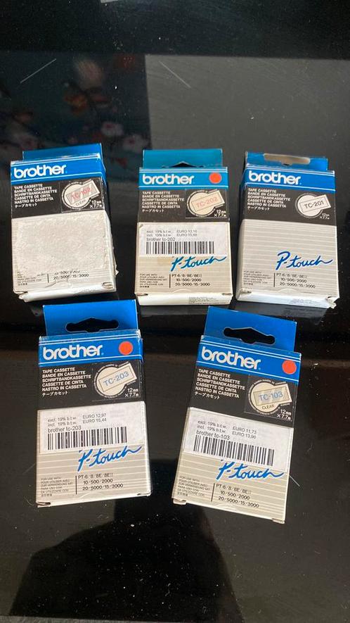 Brother TC-102 cassettes, Computers en Software, Labelprinters, Nieuw, Ophalen of Verzenden