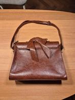 Leren damestas bruin, Sieraden, Tassen en Uiterlijk, Tassen | Damestassen, Ophalen, Zo goed als nieuw, Bruin, Handtas