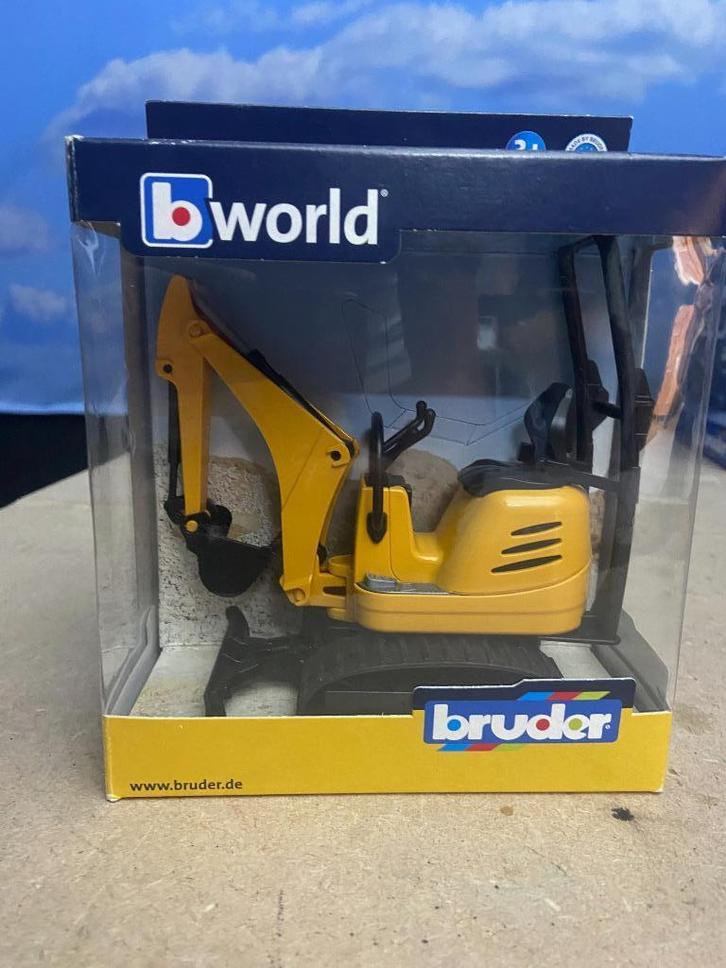 Brüder JCB graafmachine BF62003, Kinderen en Baby's, Speelgoed | Speelgoedvoertuigen, Zo goed als nieuw, Ophalen of Verzenden