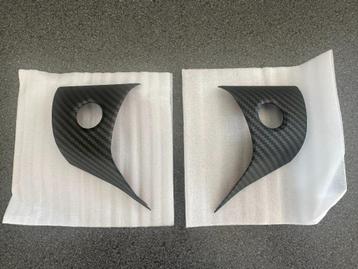 Tesla Model 3/Y Carbon Stuurwiel Kapjes–Nieuw (Naast stuur) beschikbaar voor biedingen