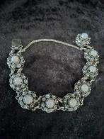 Zilveren armband 165 Zeeuwse knoop parelmoer, Sieraden, Tassen en Uiterlijk, Armbanden, Ophalen of Verzenden, Zilver, Zilver