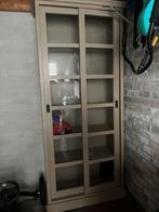 Landelijke vitrinekast/buffetkast, Huis en Inrichting, Kasten | Vitrinekasten, 50 tot 100 cm, 25 tot 50 cm, Overige houtsoorten