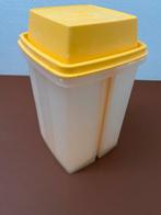 Vintage Tupperware zuurpot, Huis en Inrichting, Keuken | Tupperware, Ophalen of Verzenden, Zo goed als nieuw, Geel, Bus of Trommel