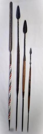 Authentieke Afrikaanse speren, Antiek en Kunst, Kunst | Niet-Westerse kunst, Ophalen of Verzenden