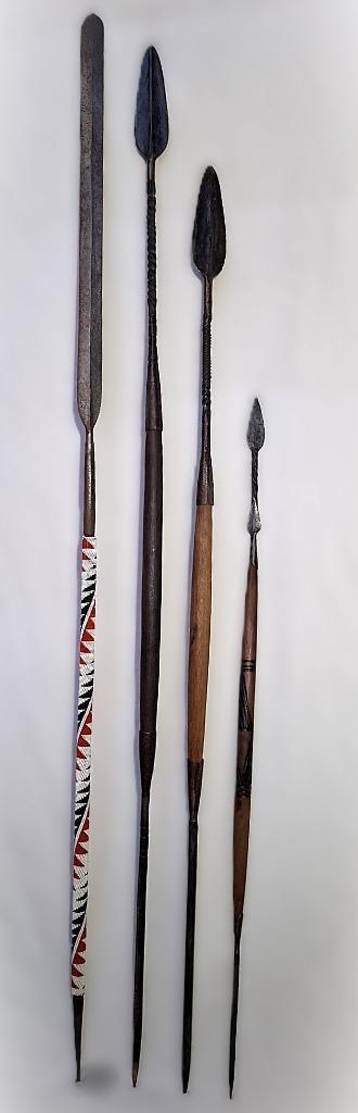 Authentieke Afrikaanse speren, Antiek en Kunst, Kunst | Niet-Westerse kunst, Ophalen of Verzenden
