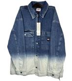 Tommy Jeans Oversized Denim Jas - Maat L - Blauw/Wit, Tommy, Maat 52/54 (L), Tommy, Tommy Hilfiger