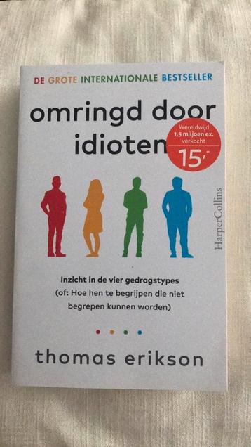 Thomas Erikson - Omringd door idioten (NIeuw boek!) beschikbaar voor biedingen
