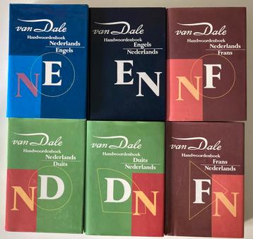 Van Dale woordenboek / handwoordenboek Engels Duits Frans beschikbaar voor biedingen