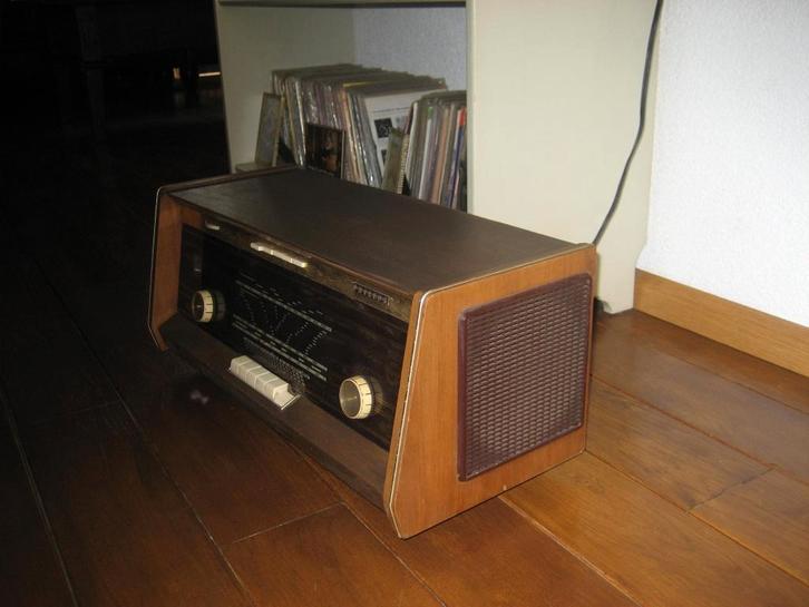 60s radio philips old timer type nrm a3 261 96, Audio, Tv en Foto, Radio's, Gebruikt, Radio, Ophalen of Verzenden