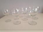 8 wijnglazen, Glas of Glazen, Gebruikt, Ophalen of Verzenden, Glas