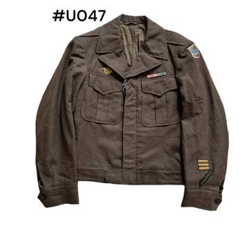 US WWII 80th Infantry Division Ike Jacket, ID'ed beschikbaar voor biedingen