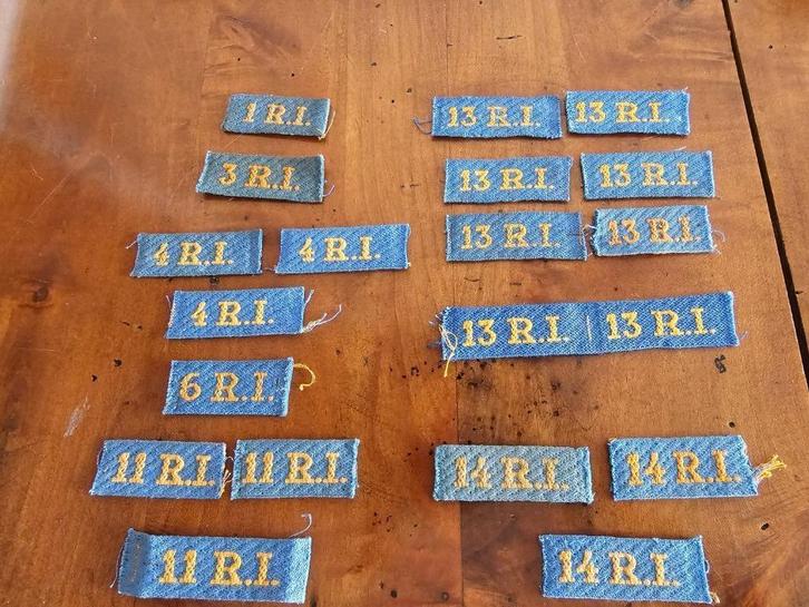 K.N.I.L.  STRAATNAMEN, Verzamelen, Militaria | Algemeen, Landmacht, Embleem of Badge, Nederland, Verzenden