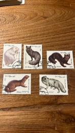 Rusland  🇷🇺 1980 pelsdieren, Ophalen of Verzenden, Gestempeld