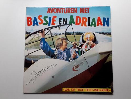 Lp vinyl   Bassie & Adriaan - Avonturen (lees beschrijving), Cd's en Dvd's, Vinyl | Kinderen en Jeugd, Zo goed als nieuw, Verhaal of Sprookje