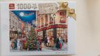 Legpuzzel King "Christmas Toy Shop" 1000 Stukjes, Ophalen of Verzenden, 500 t/m 1500 stukjes, Zo goed als nieuw, Legpuzzel