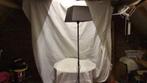 Staande lamp met grijze kap, Huis en Inrichting, Lampen | Vloerlampen, Ophalen, Zo goed als nieuw, 150 tot 200 cm