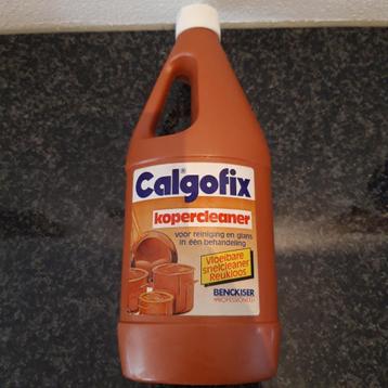 Koperpoetsmiddelen Calgofix en HG shampooing eclat de cuivre