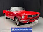 Ford Mustang Cabriolet | 1965 | Route 66 Auctions, Auto's, Oldtimers, Overige carrosserieën, Zwart, Bedrijf, Handgeschakeld
