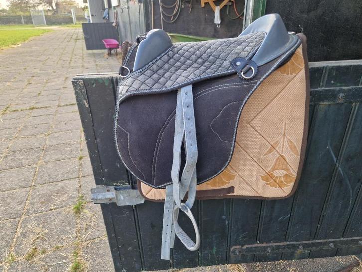 shetlandzadeltje incl dekje en beugels, Dieren en Toebehoren, Paarden en Pony's | Dekens en Dekjes, Gebruikt, Dekje, Ophalen of Verzenden