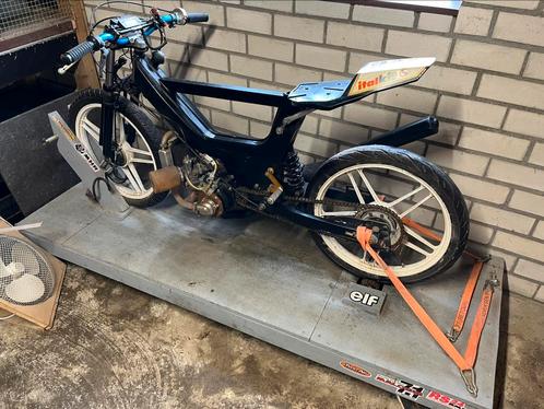 75cc vloeistof gekoelde Puch maxi met Test bank, Fietsen en Brommers, Brommers | Puch, Gebruikt, Overige modellen, Ophalen