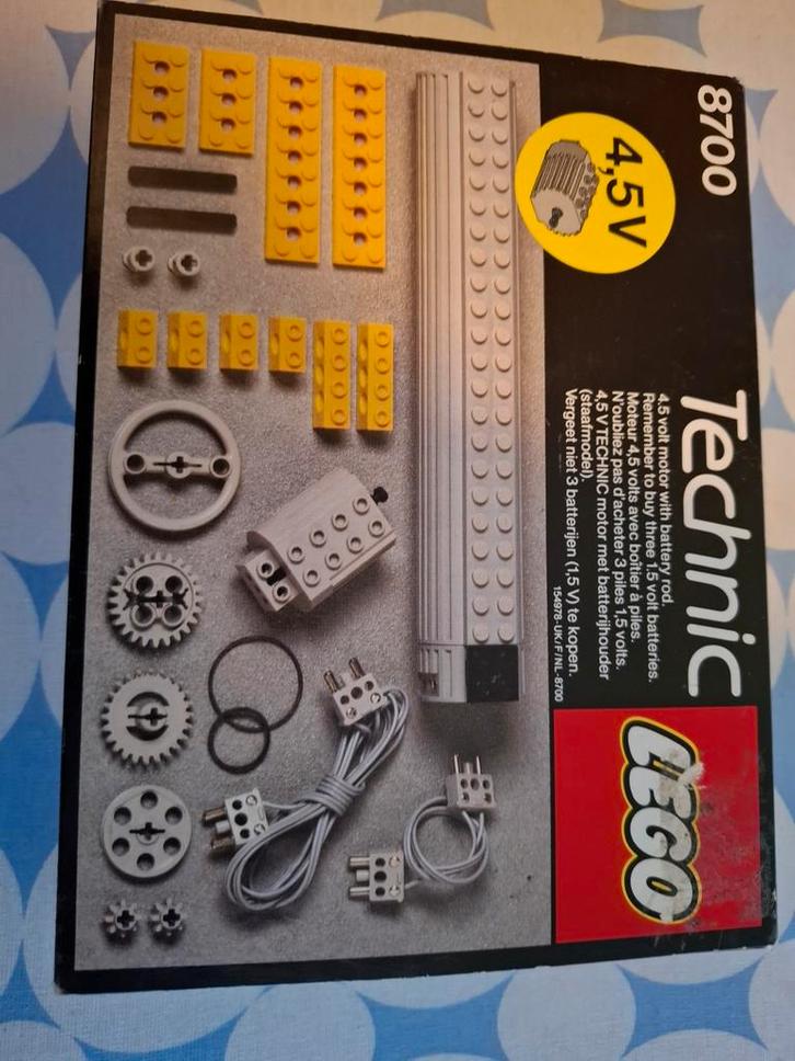Lego Technic 8700 Motor Set, Kinderen en Baby's, Speelgoed | Duplo en Lego, Gebruikt, Lego, Complete set, Ophalen