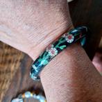 Oude cloisonne armband, Ophalen of Verzenden, Gebruikt, Overige kleuren, Overige materialen