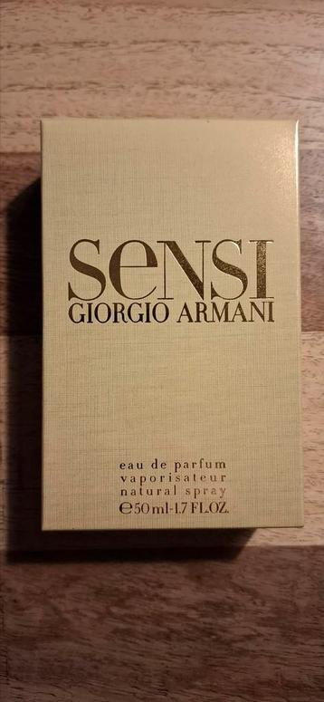 Giorgio Armani Sensi 50ml Eau De Parfum beschikbaar voor biedingen
