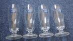 4 Bavaria tapbier glazen, Ophalen of Verzenden, Gebruikt, Glas of Glazen, Bavaria