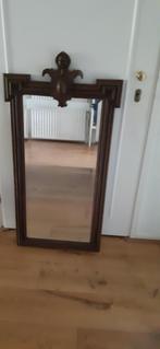 unieke oude spiegel, Antiek en Kunst, Ophalen, Overige vormen, 50 tot 100 cm, 100 tot 150 cm