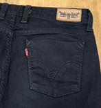 Levi’s 627 straight spijkerbroek zwart - Maat W29 L32, Zwart, Ophalen of Verzenden, Zo goed als nieuw, W28 - W29 (confectie 36)