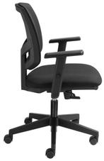 Nieuw | WPD-Line Bibi Bureaustoel | Zwart | Burostoelen, Huis en Inrichting, -, Zwart, -, Nieuw